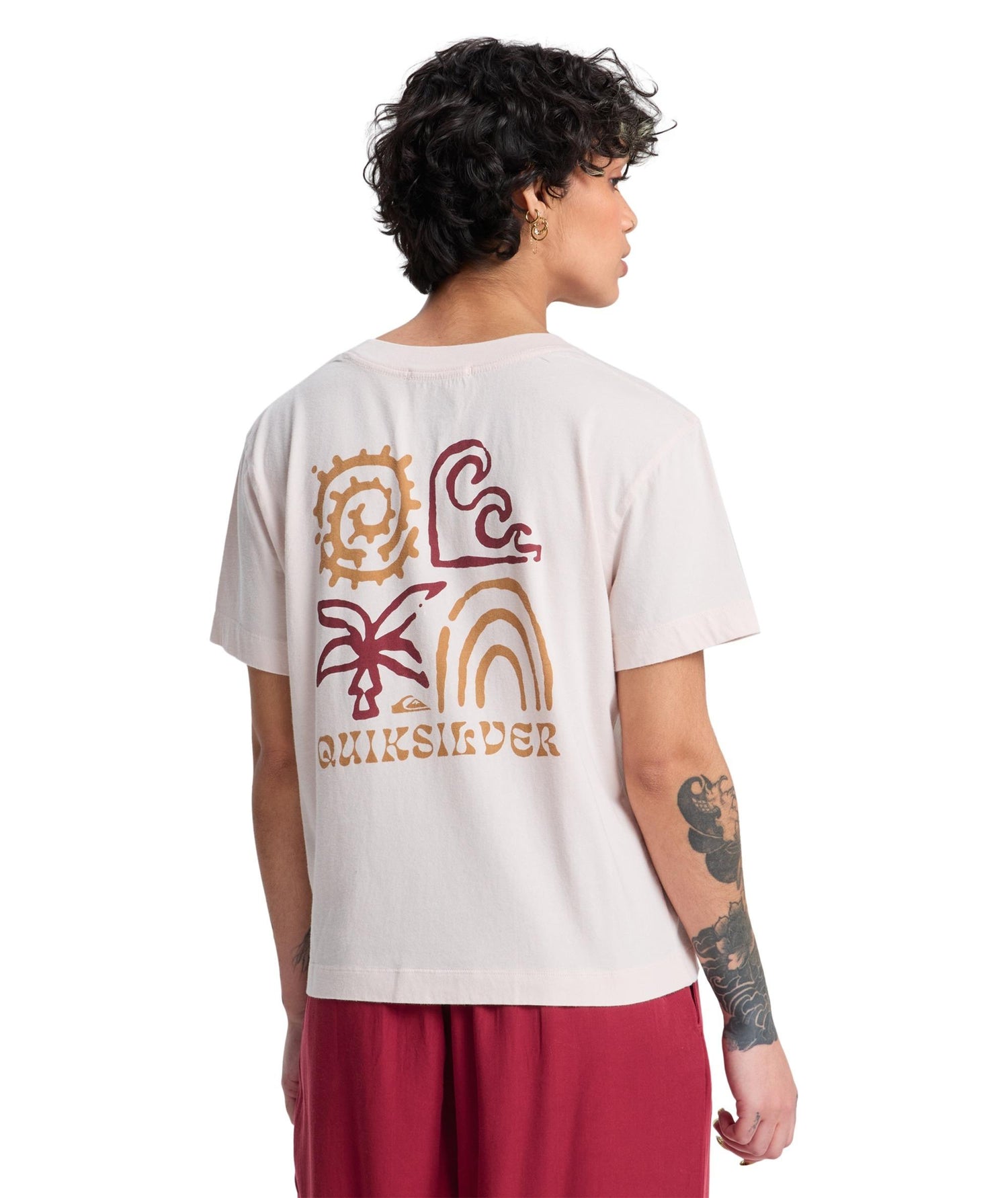 STANDARD - T-SHIRT EQWZT03209 -MCH0 QUIKSILVER 