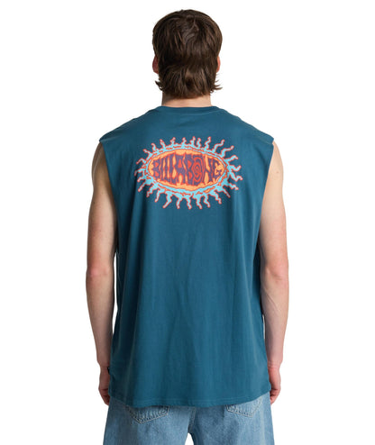 BURN OUT MU - T-SHIRT EBYZT00492 -BPR0 BILLABONG 