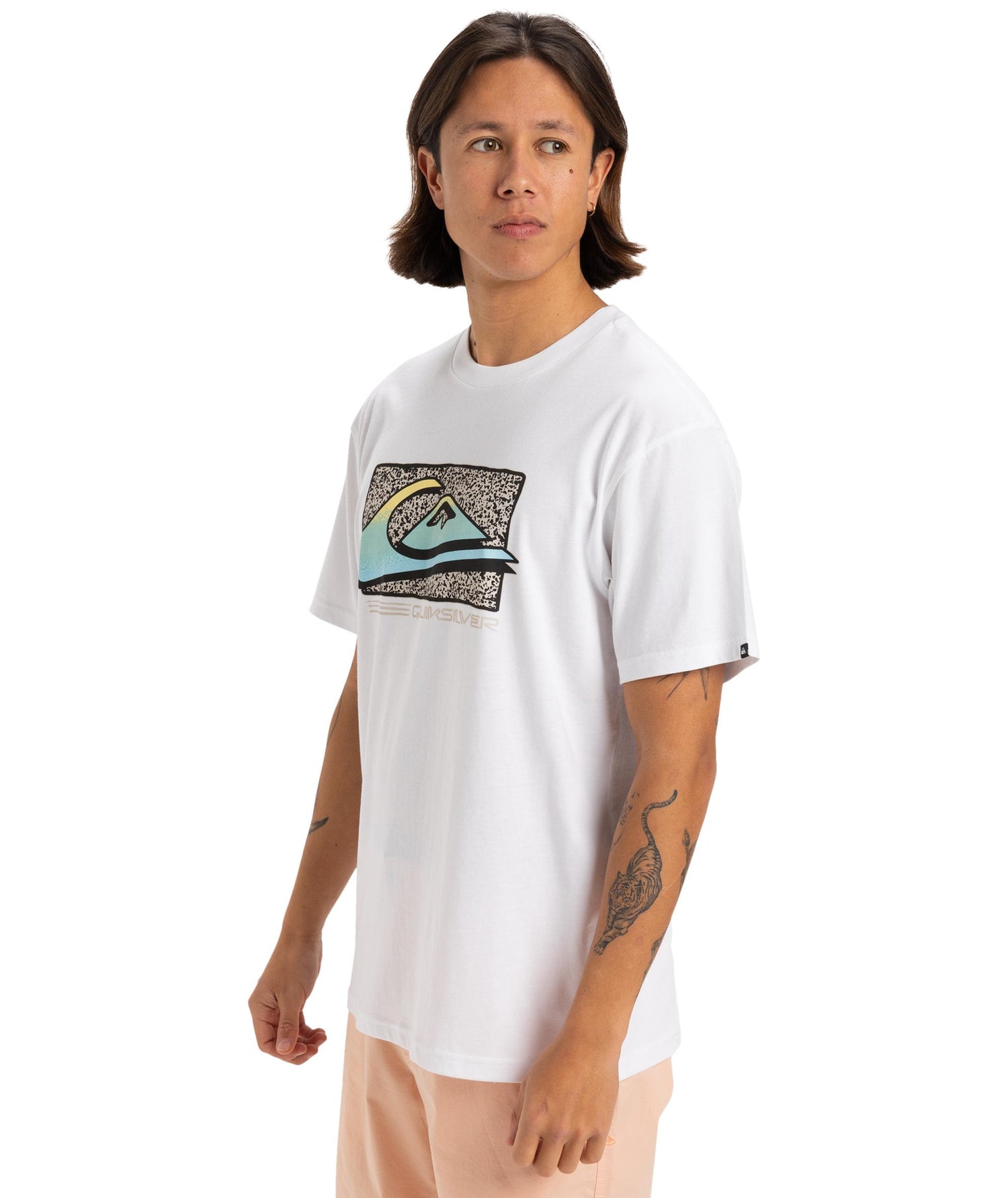RETRO FADE - T-SHIRT EQYZT08058 -WBB0 QUIKSILVER 