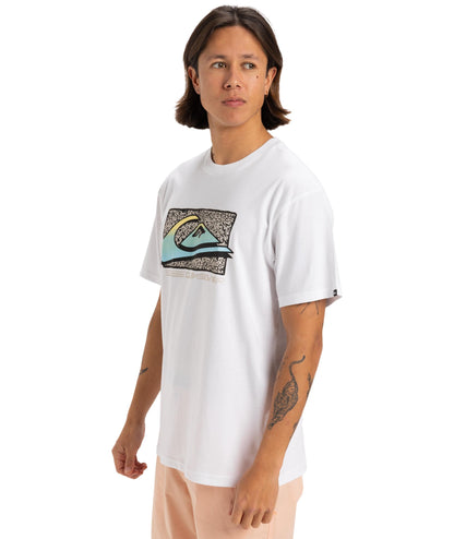RETRO FADE - T-SHIRT EQYZT08058 -WBB0 QUIKSILVER 