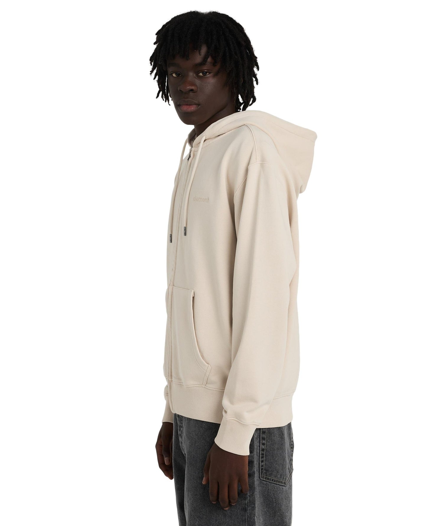 LOWCASE PIGMENT ZIP - FELPA ELYFT00219 -TEG0 ELEMENT 