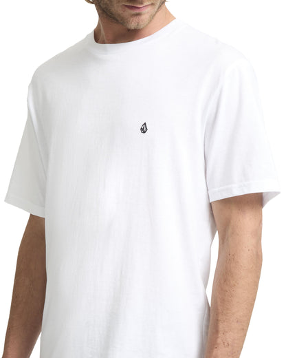 STONE BLANKS - T-SHIRT A3512665 _WHT VOLCOM 