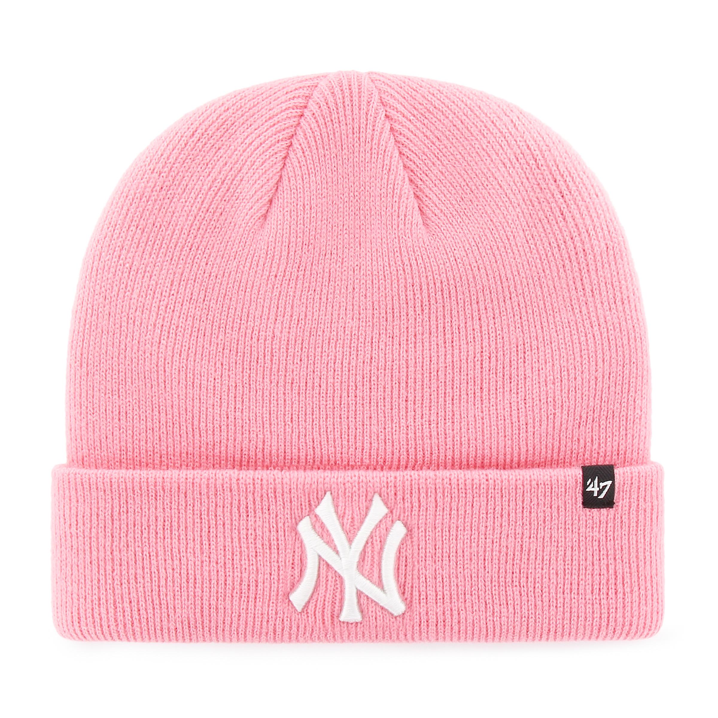 RAISED BASIC CUFF KNIT NEW YORK YANKEES - BERRETTO 47-B-RKN17ACE -RSA 47 BRAND 