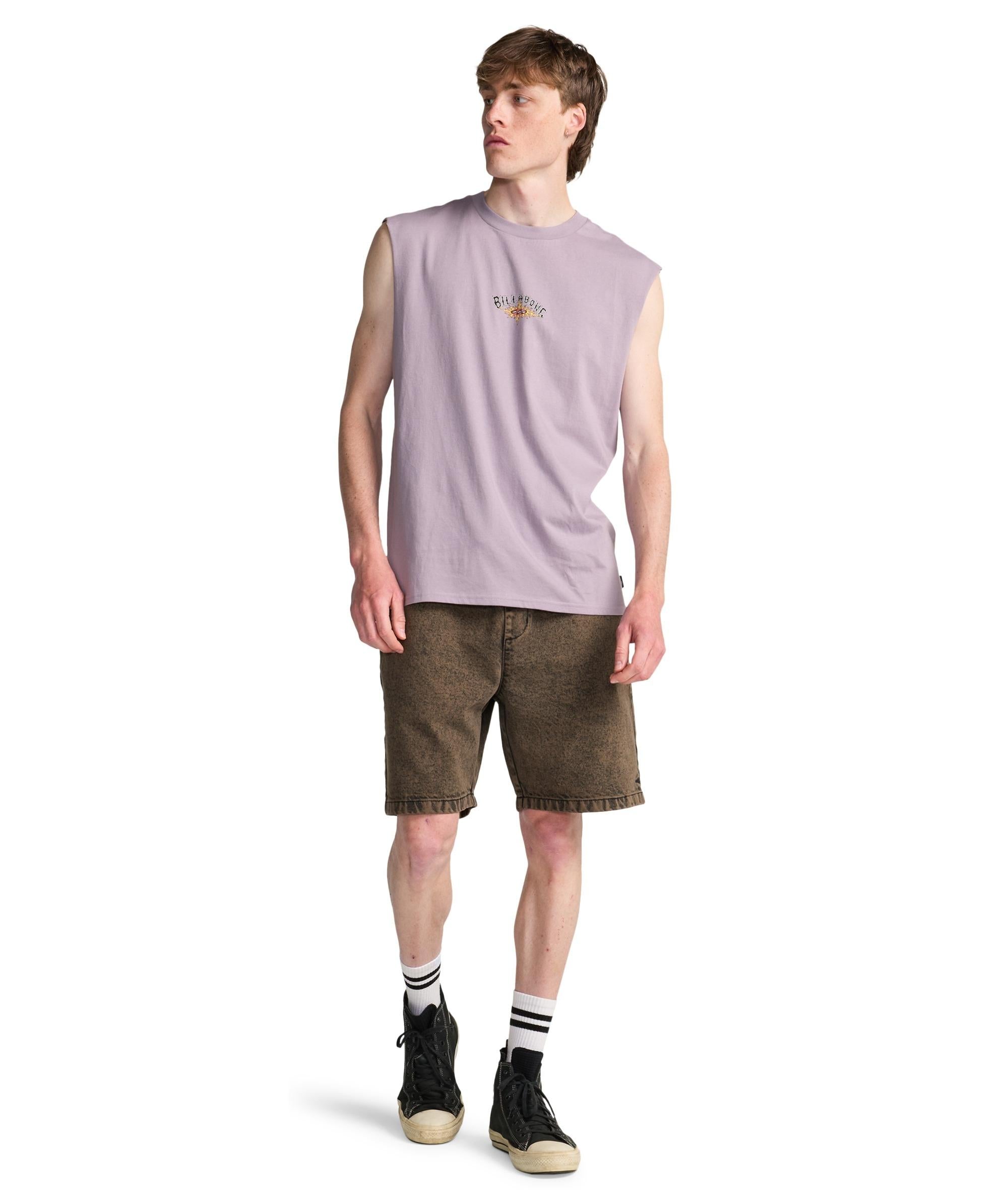BURN OUT MU - T-SHIRT EBYZT00492 -SKW0 BILLABONG 