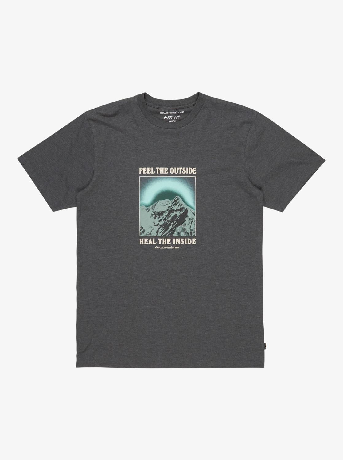 FEEL THE OUTSIDE - T-SHIRT EQYZT08004 -KTA0 QUIKSILVER 