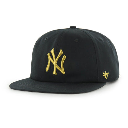METALLIC CAPTAIN RL NEW YORK YANKEES - CAPPELLINO 47-B-LNSCM17CNP -BK 47 BRAND 