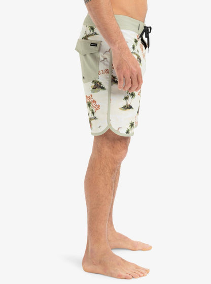 SURFSILK SCALLOP 18 - BOARDSHORT EQYBS04862 -THQ6 QUIKSILVER 