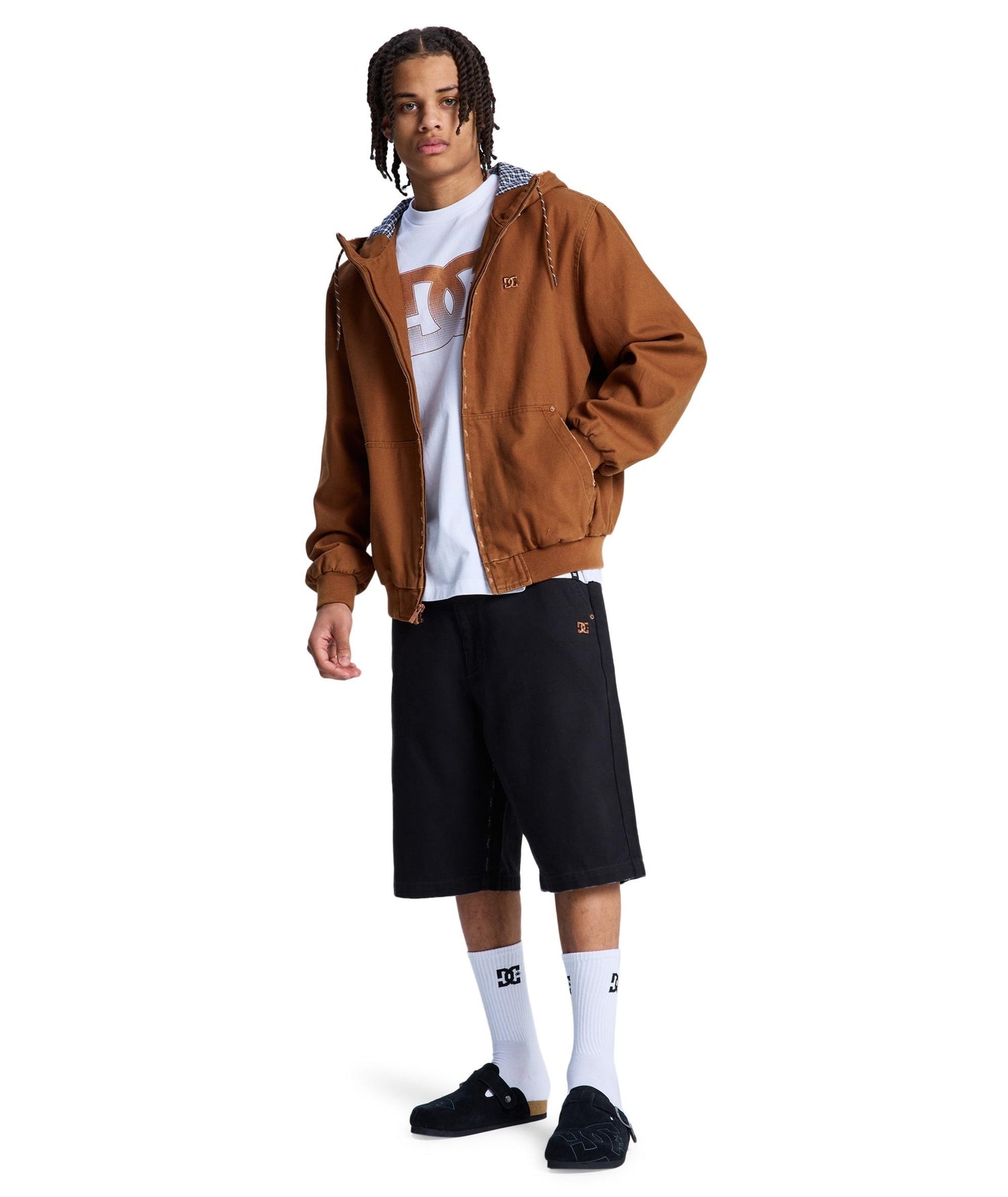 STRESSED 5 POCKET - SHORTS EDYWS03167 -KVJ0 DC 