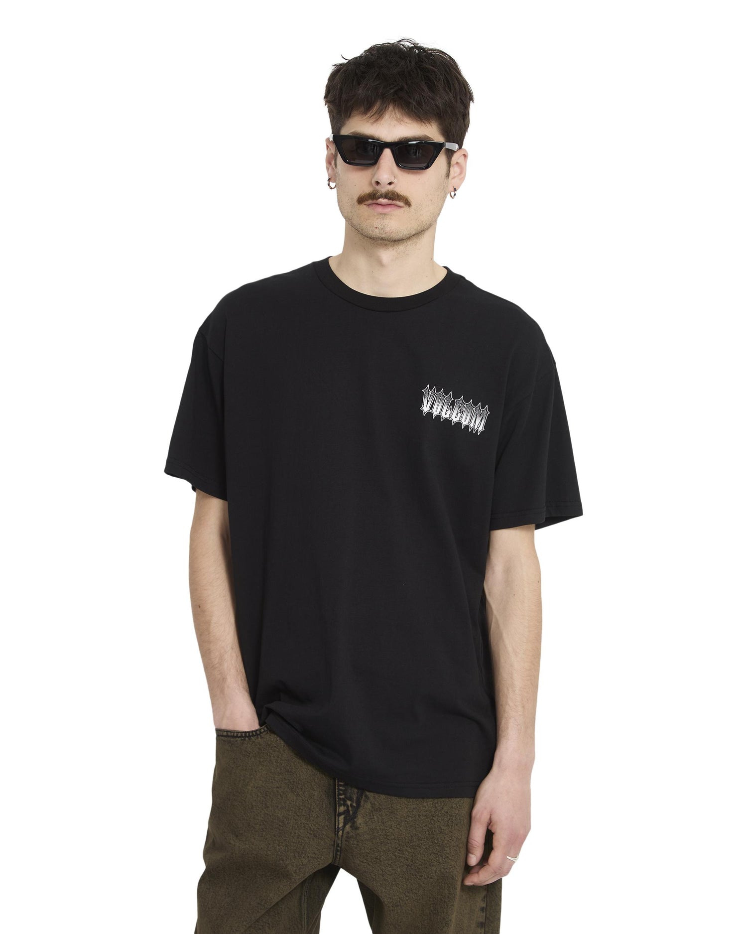 GAMMA DOOM - T-SHIRT A4312662 _BLK VOLCOM 