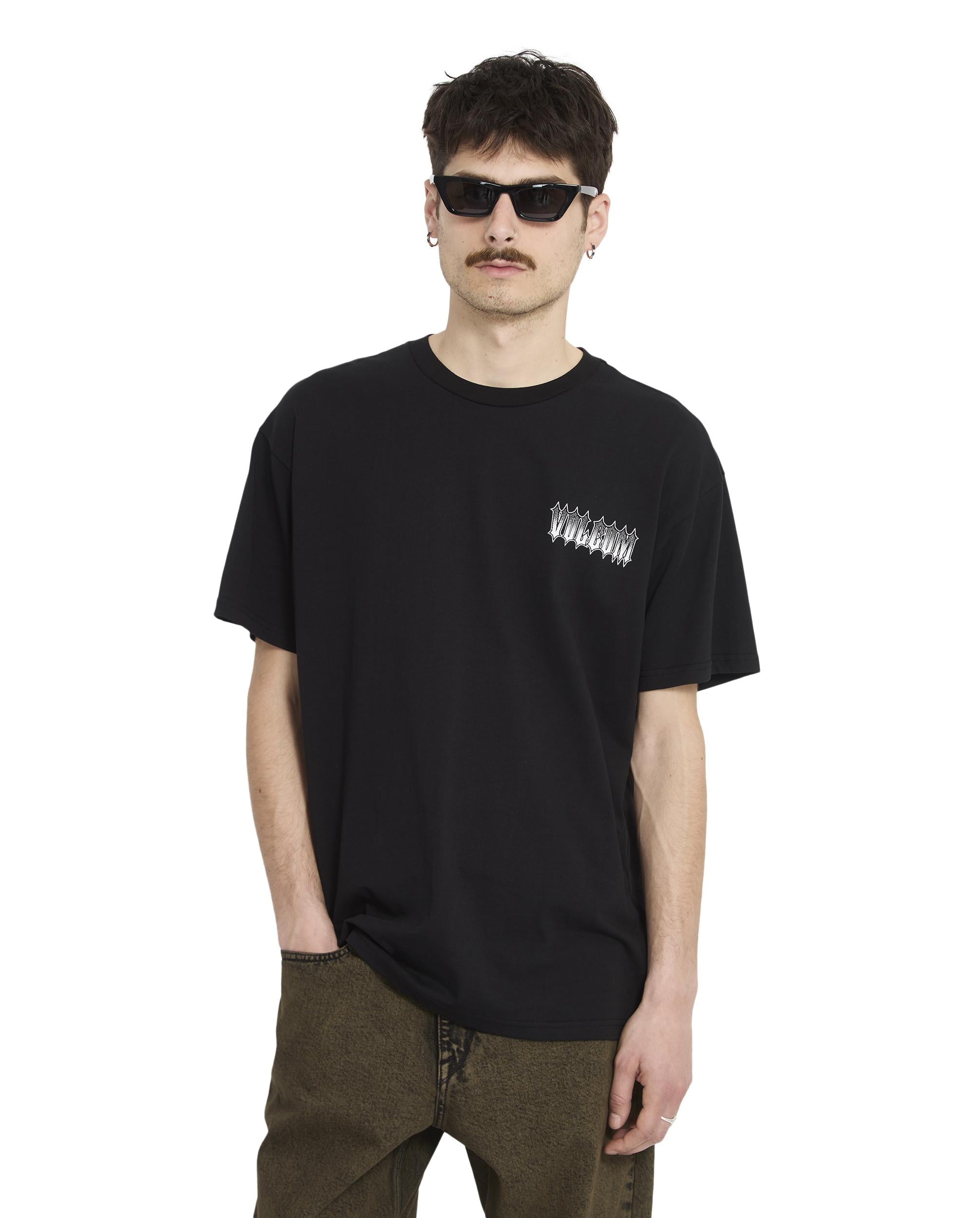 GAMMA DOOM - T-SHIRT A4312662 _BLK VOLCOM 