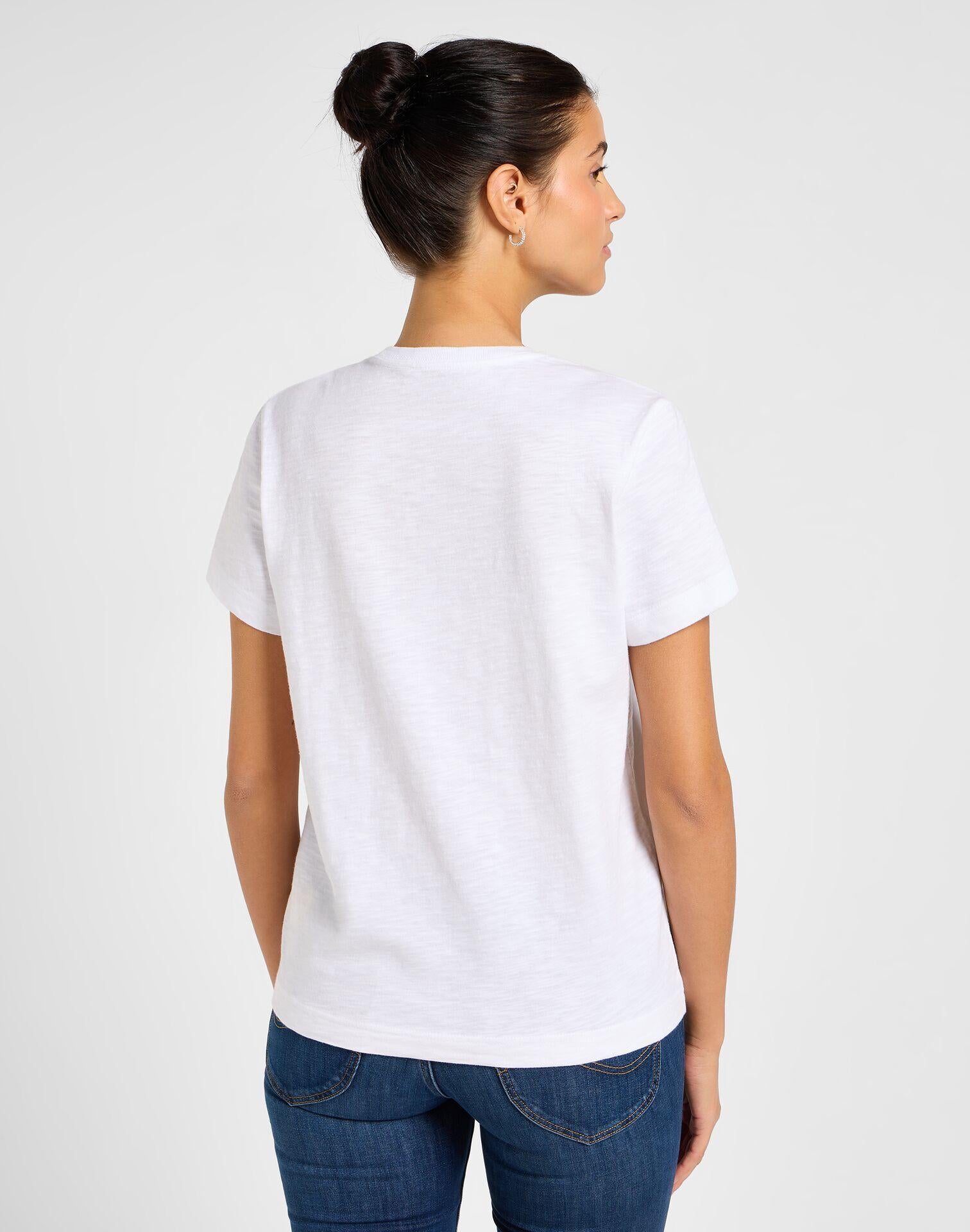 PERFECT BRIGHT WHITE - T-SHIRT 112355195 . LEE 