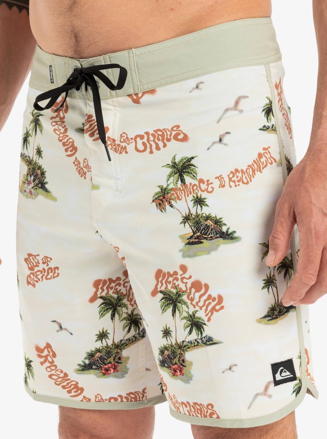 SURFSILK SCALLOP 18 - BOARDSHORT EQYBS04862 -THQ6 QUIKSILVER 
