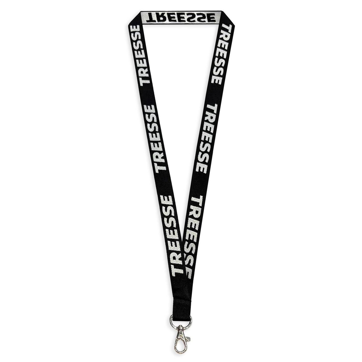 LANYARD INTESSUTO - PORTACHIAVI 3S-26102LYPDC01 -BLK TREESSE 