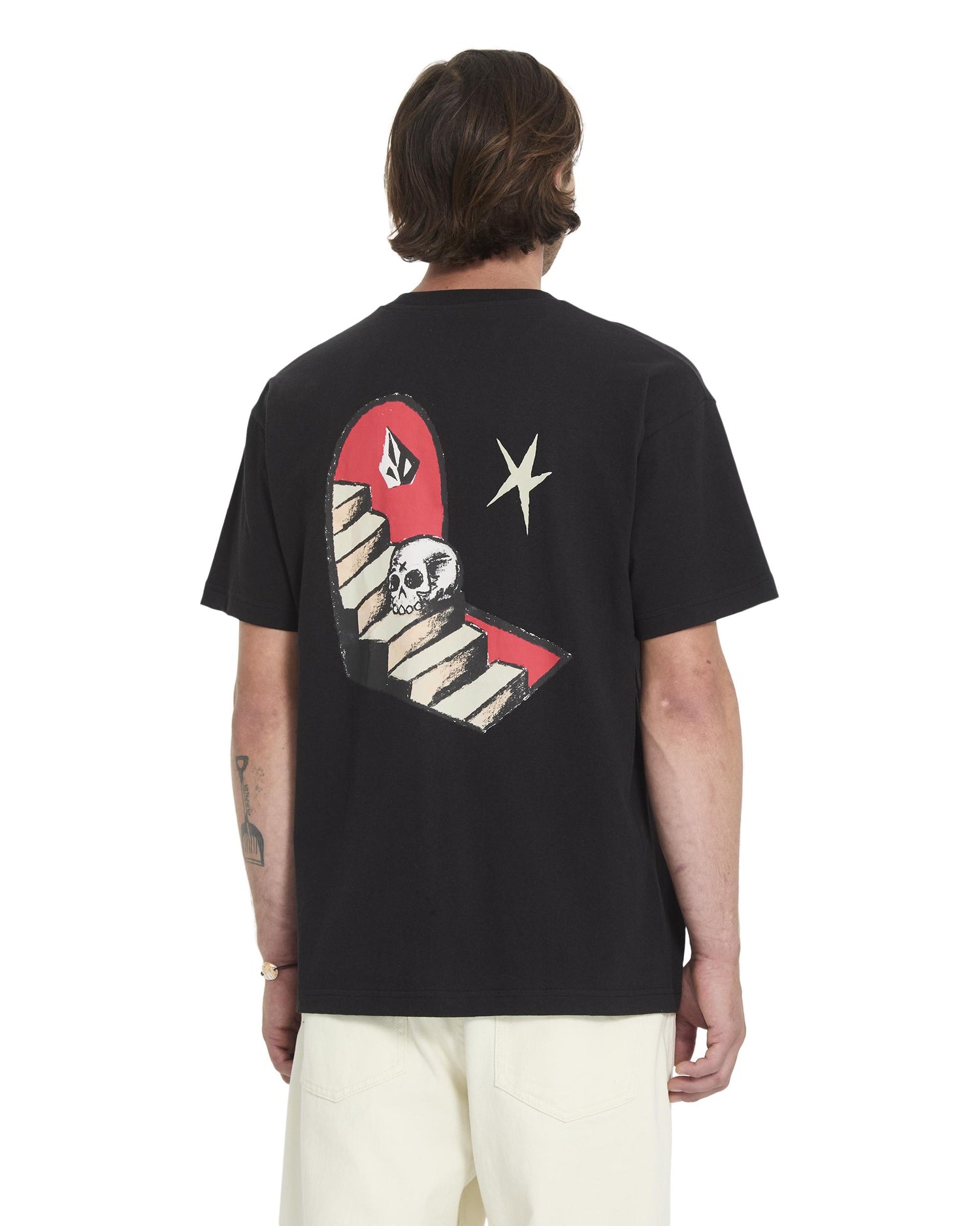 FA SETH CONBOY - T-SHIRT A4312672 _BLK VOLCOM 