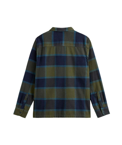 LARKSPUR PLAID FLANNEL - CAMICIA VN000P7Z F0O1 VANS 
