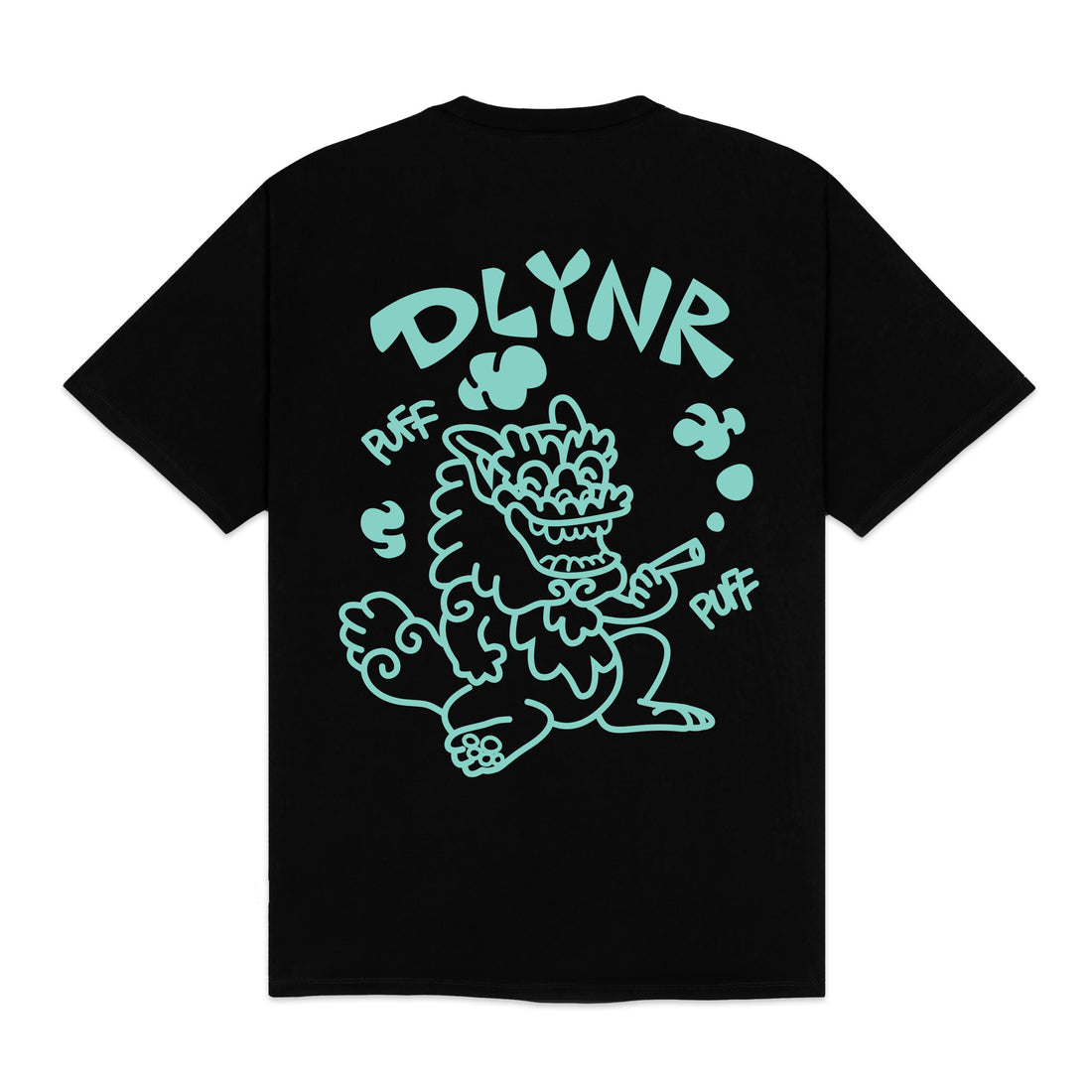 PUFF DRAGON - T-SHIRT TS1064-TT -01 DOLLY NOIRE 