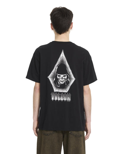 GAMMA DOOM - T-SHIRT A4312662 _BLK VOLCOM 