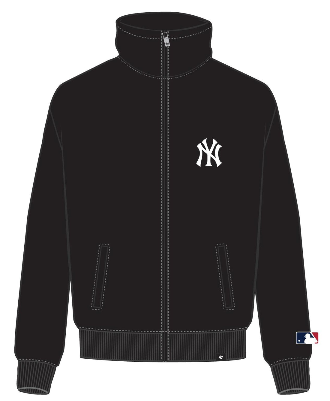 HELIX FZ NEW YORK YANKEES - GIACCA 47-BB017PMITLO711705 JK 47 BRAND 