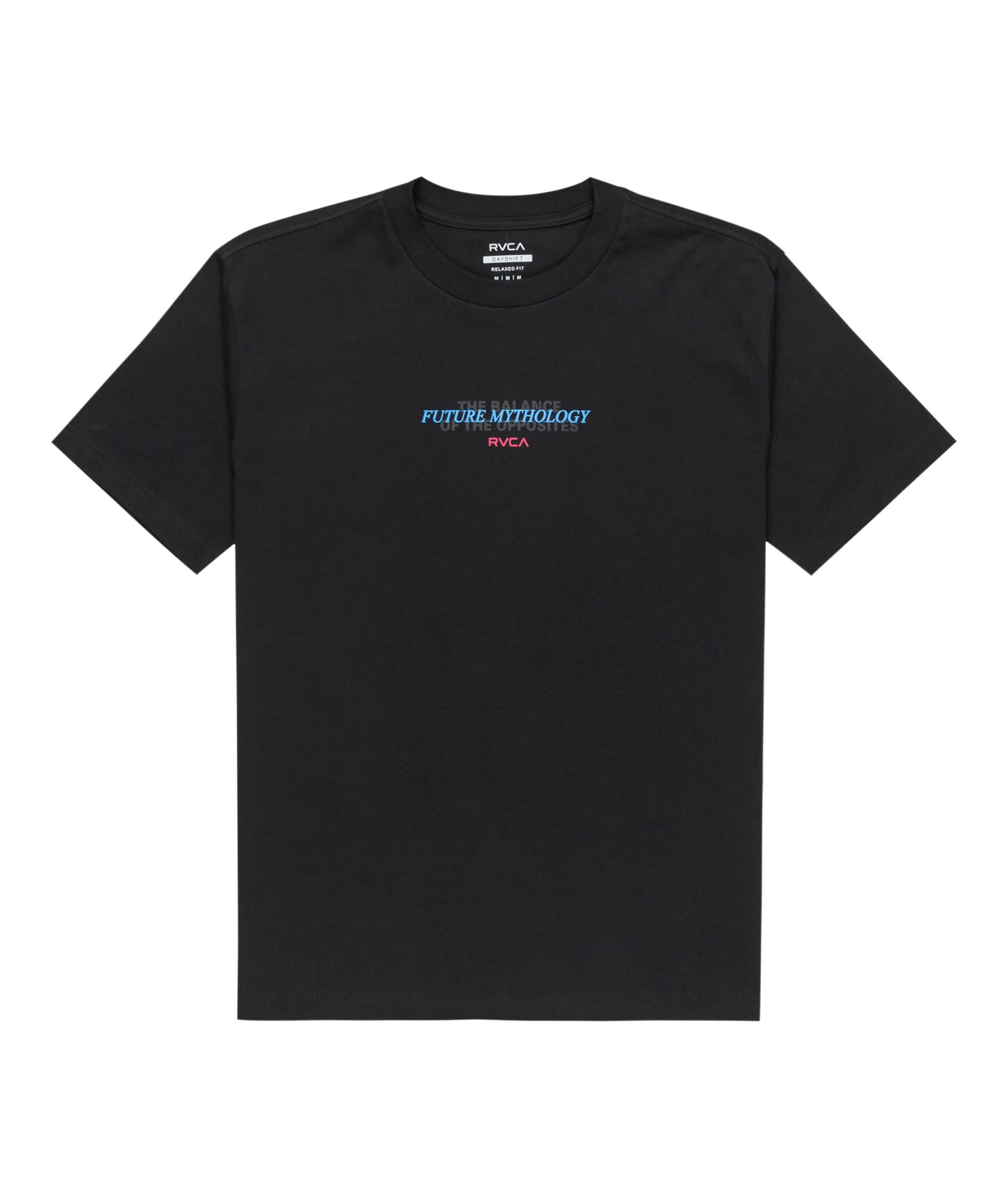 SUPERBLAST - T-SHIRT EVYZT00250 -BLK RVCA 