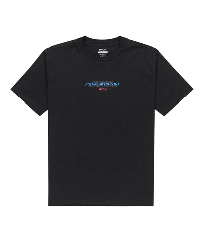 SUPERBLAST - T-SHIRT EVYZT00250 -BLK RVCA 