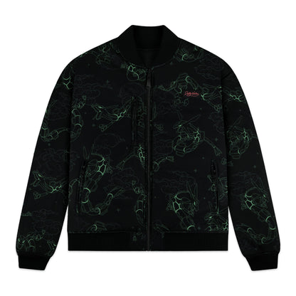 RAYQUAZA PATTERN BOMBER - GIACCA JK1048-JO -01 DOLLY NOIRE 