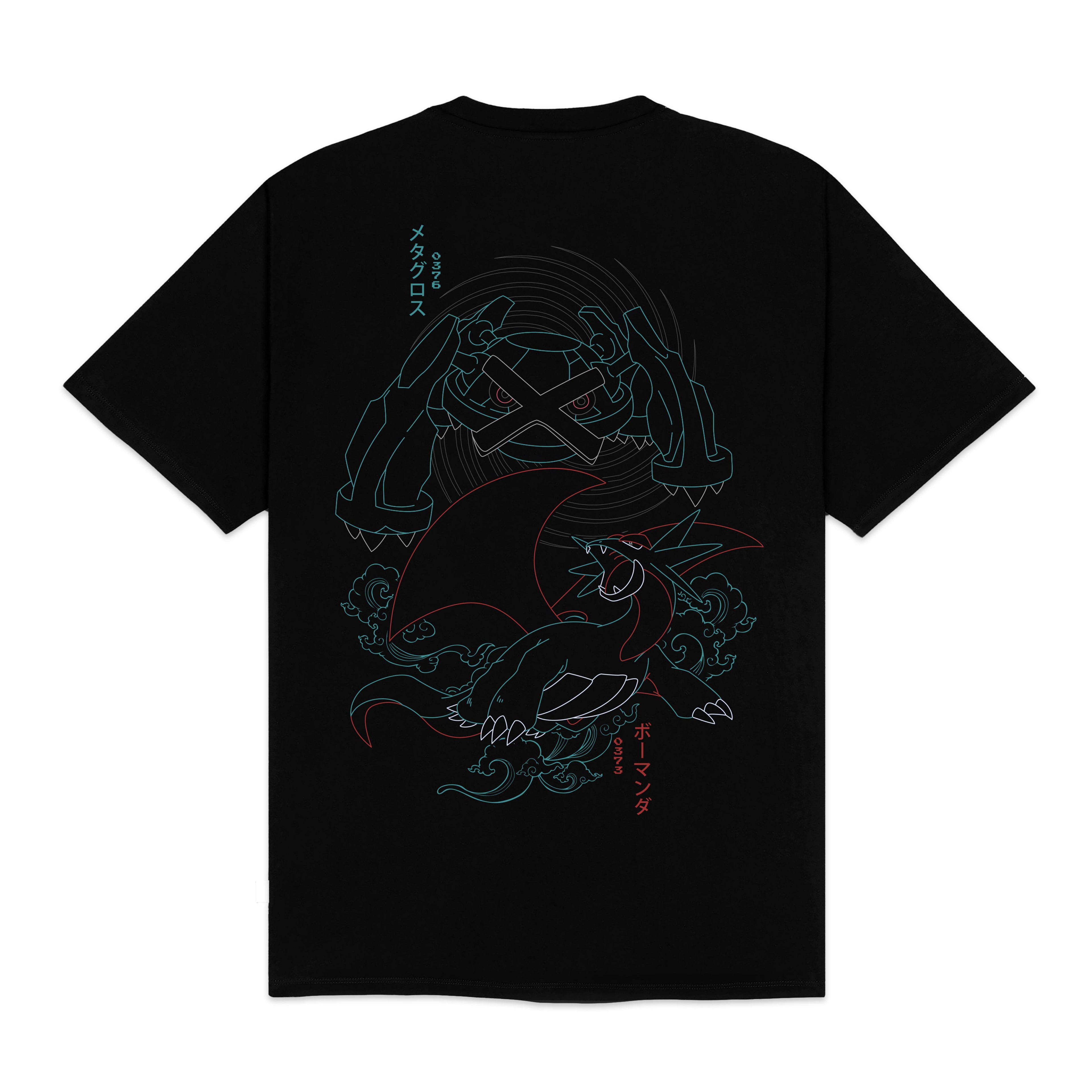 SALAMENCE &amp; METAGROSS - T-SHIRT TS1038-TT -01 DOLLY NOIRE 