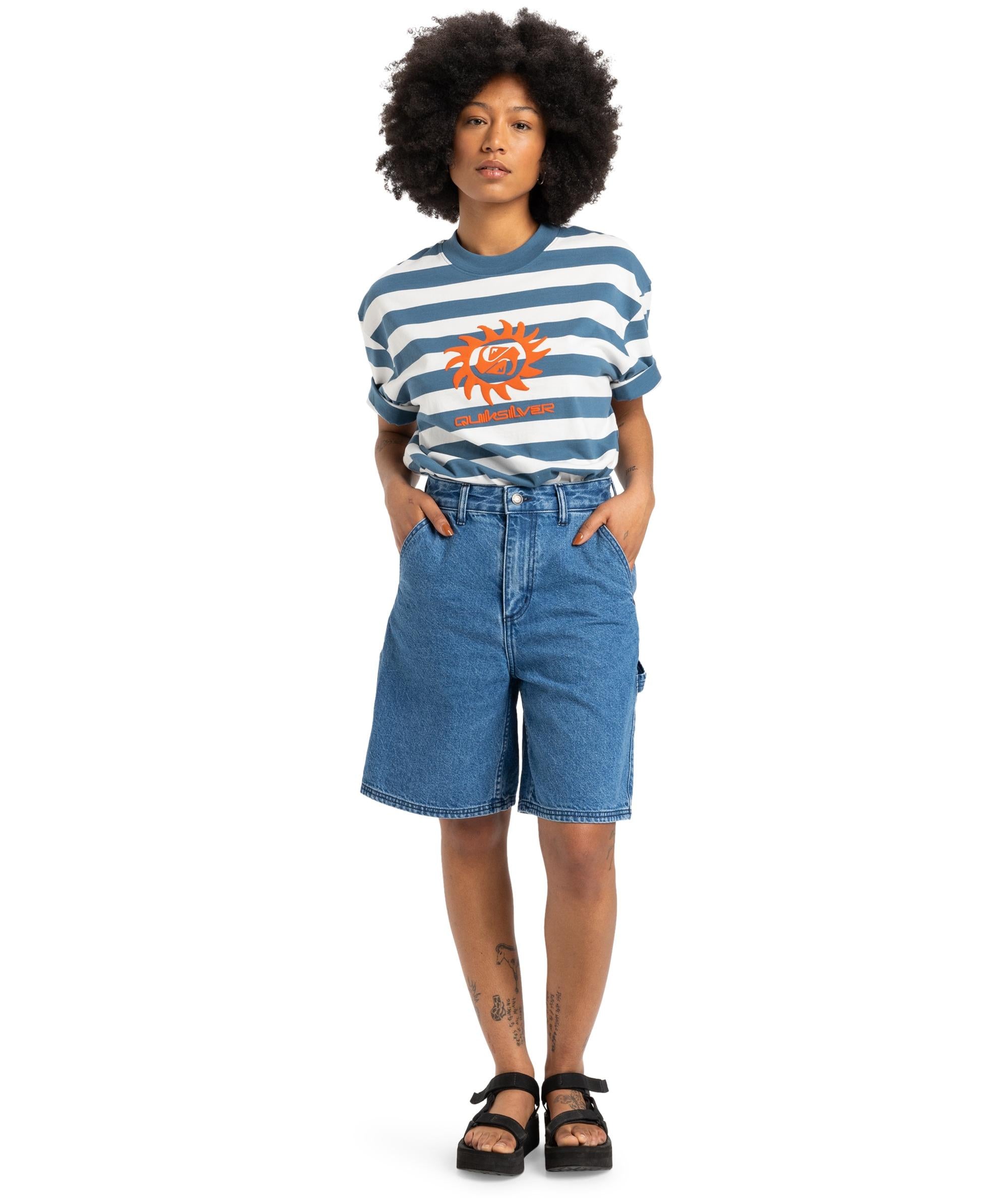 CARPENTER DENIM - SHORTS EQWDS03017 -BSW0 QUIKSILVER 