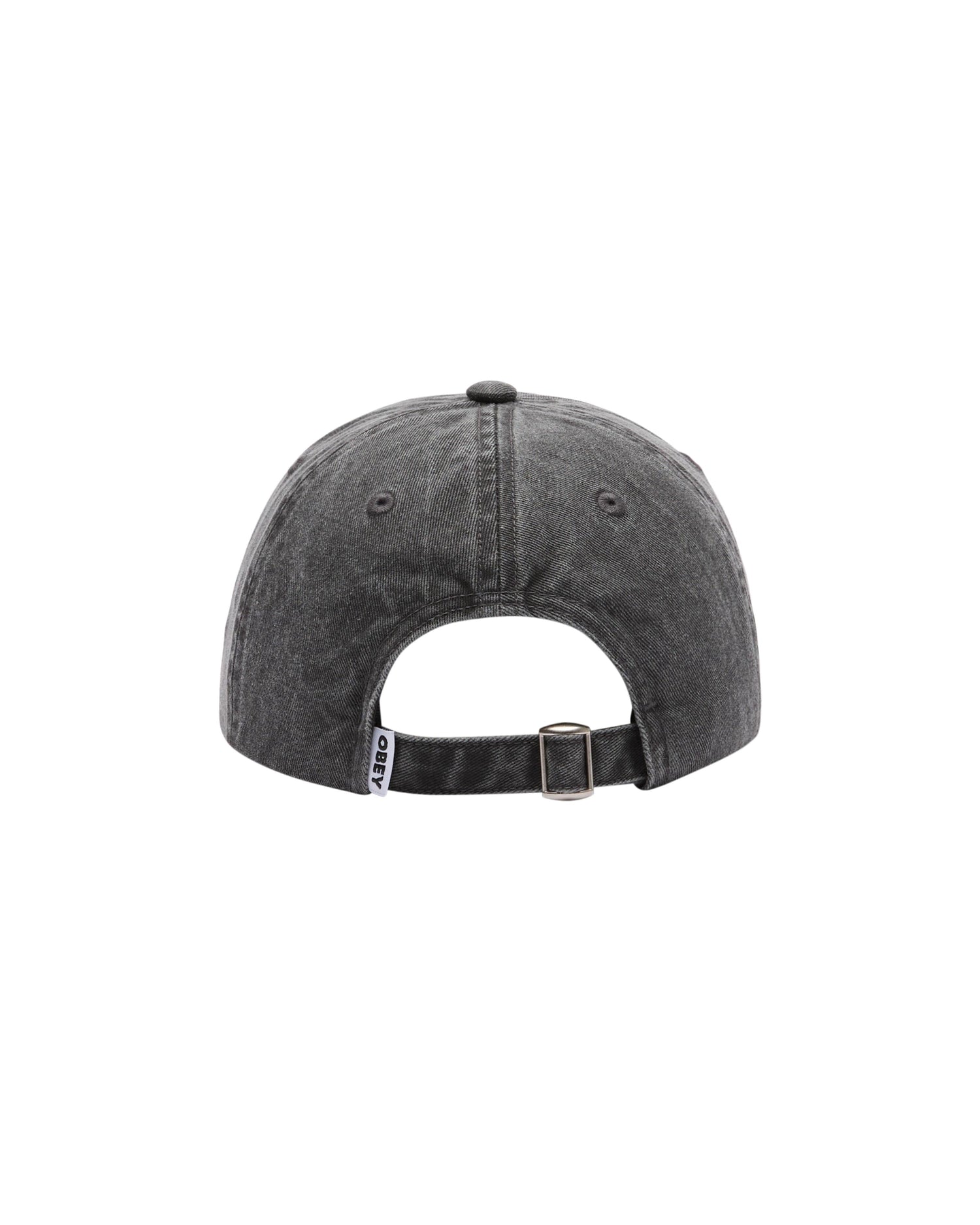 PIGMENT BOLD 6 PANEL STRAPBACK - CAPPELLINO 22MA0000322 -BLK OBEY 