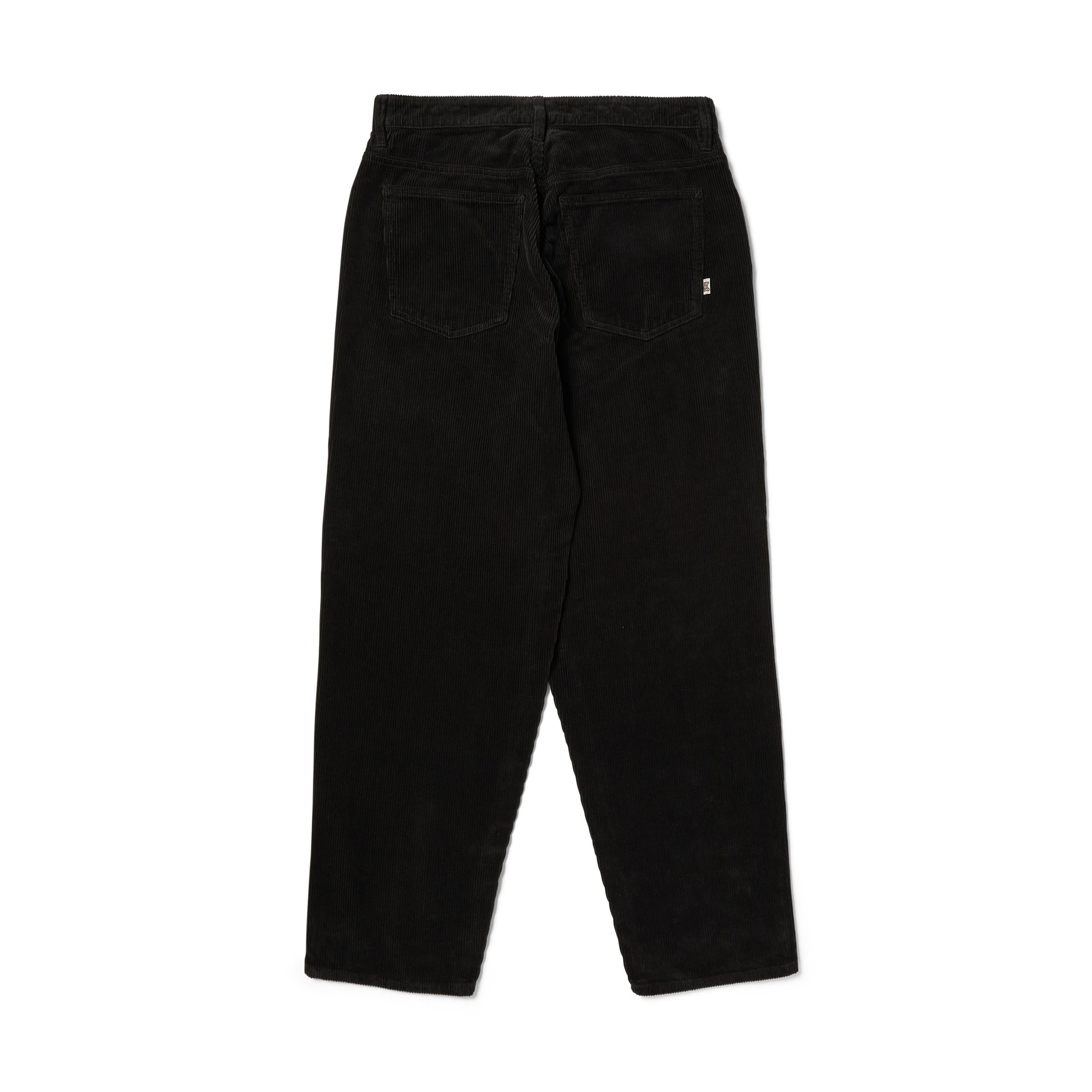 CROMER CORDUROY PANT - PANTALONE 71MC0001210 -BLACK HUF 