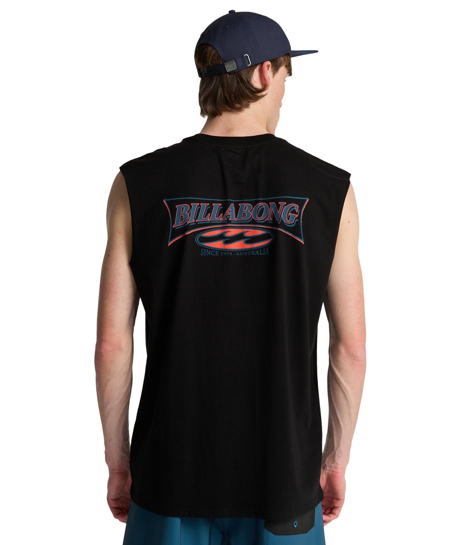 BURLEIGH MU - T-SHIRT EBYZT00491 -BLK BILLABONG 