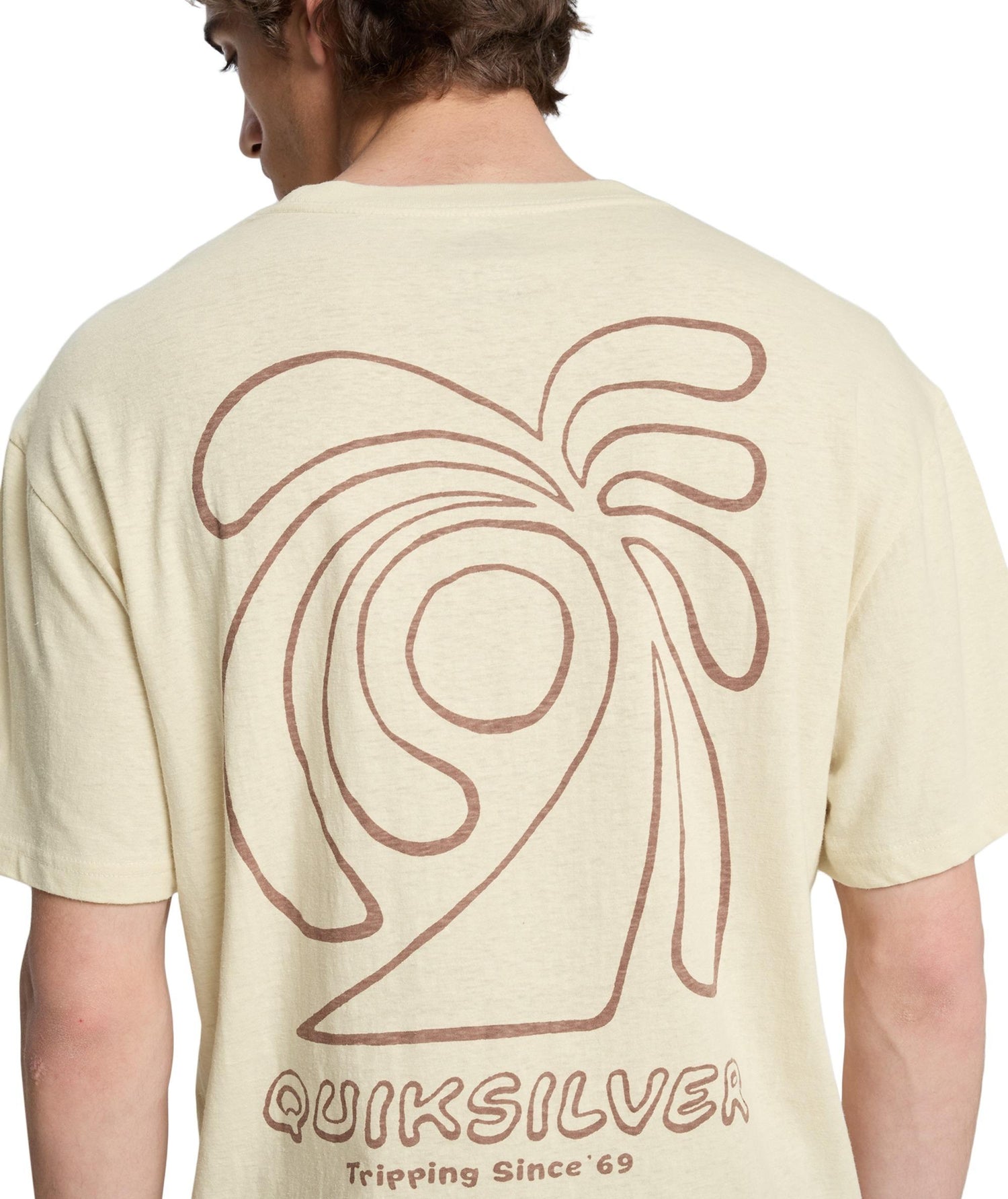CURVE PALM - T-SHIRT EQYZT08303 -WBS0 QUIKSILVER 