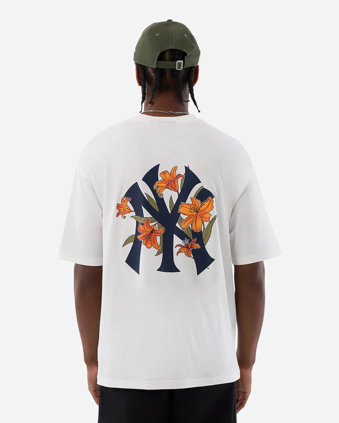 MLB FLORAL NEW WORK YANKESS - T-SHIRT 60856234 . NEW ERA 