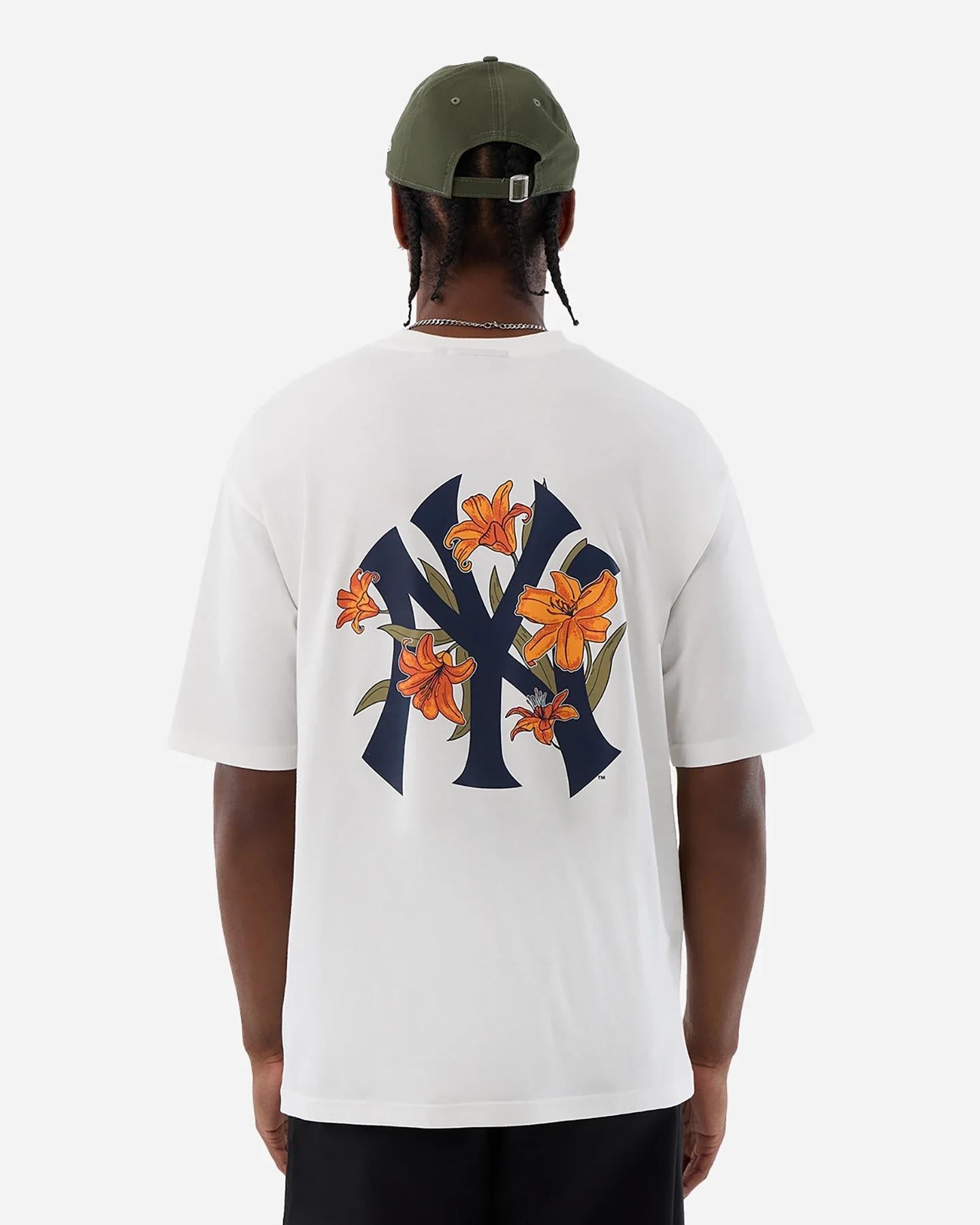 MLB FLORAL NEW WORK YANKESS - T-SHIRT 60856234 . NEW ERA 