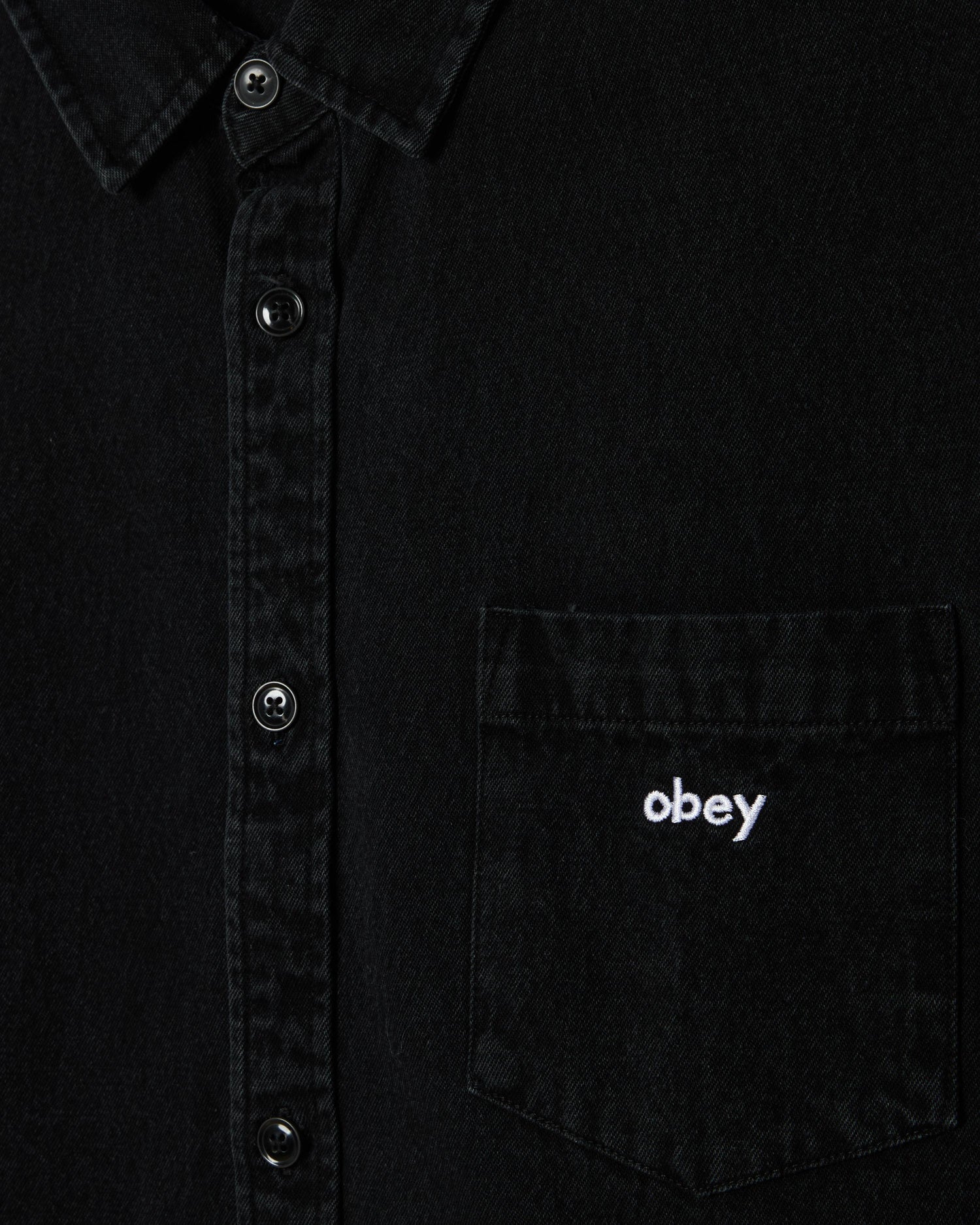 OWENS DENIM - CAMICIA 22MC0001728 -FBL OBEY 