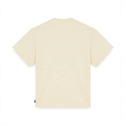 HEART LOGO - T-SHIRT 25SITS01 -CREAM IUTER 