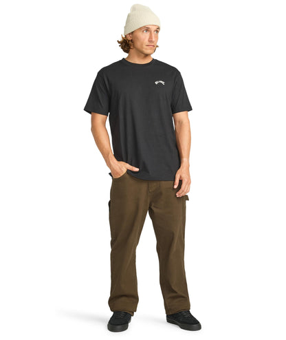 ARCH - T-SHIRT EBYKT00100 -BLK BILLABONG 