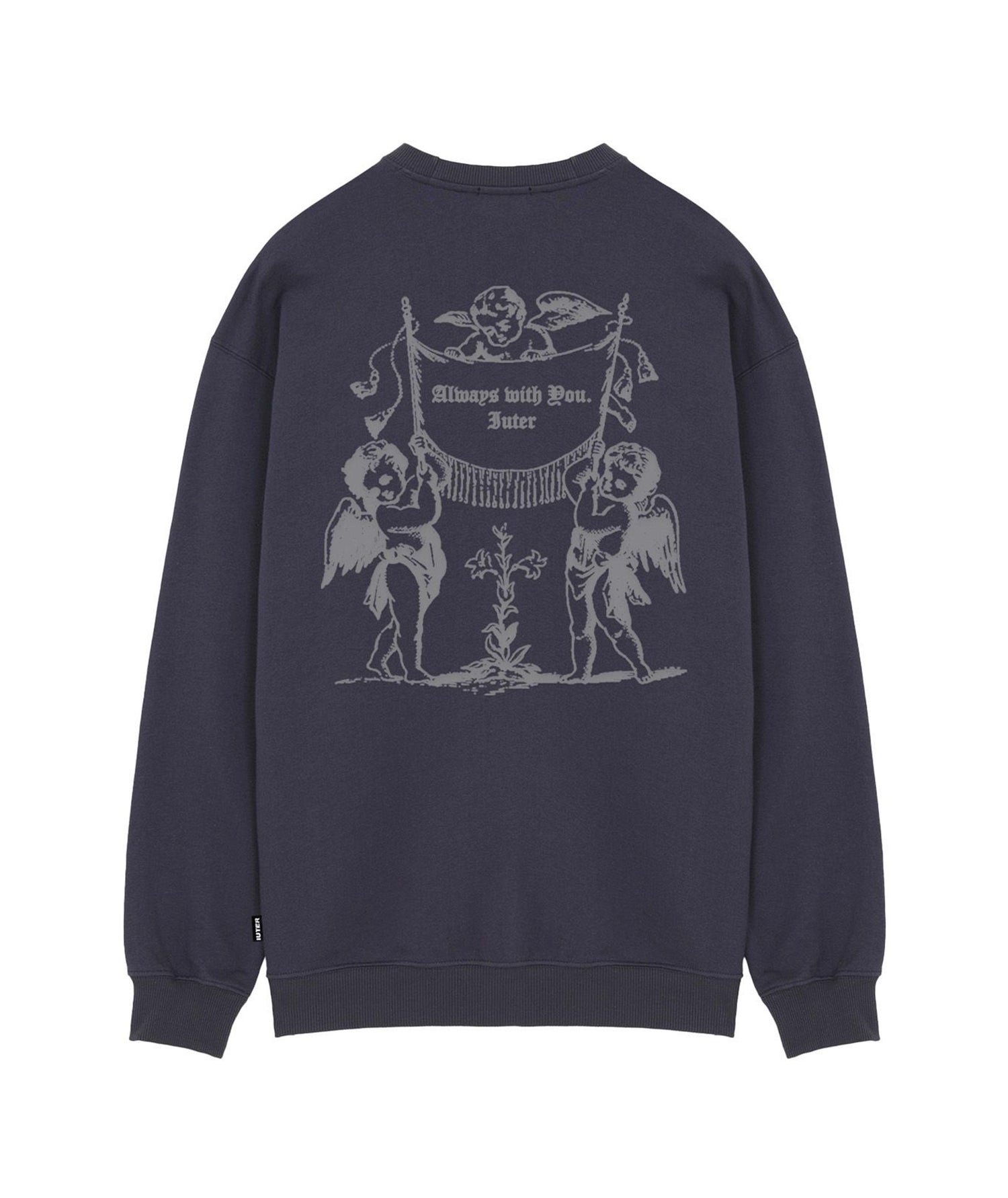 PROTECTION CREWNECK - FELPA 25WISC16 -ASPHALT IUTER 