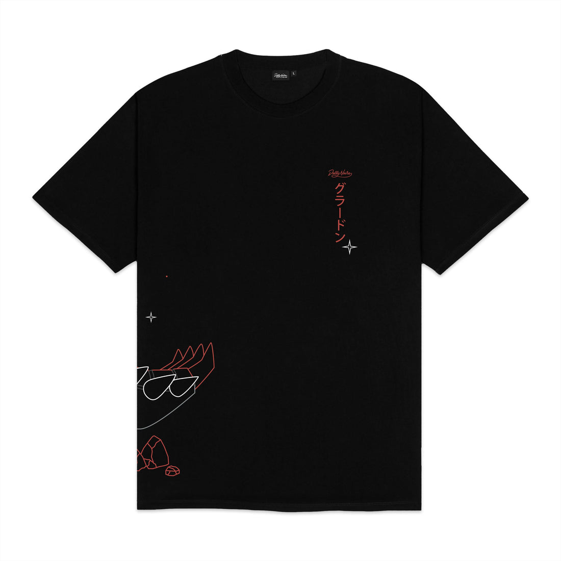 GROUDON - T-SHIRT TS1034-TT -01 DOLLY NOIRE 