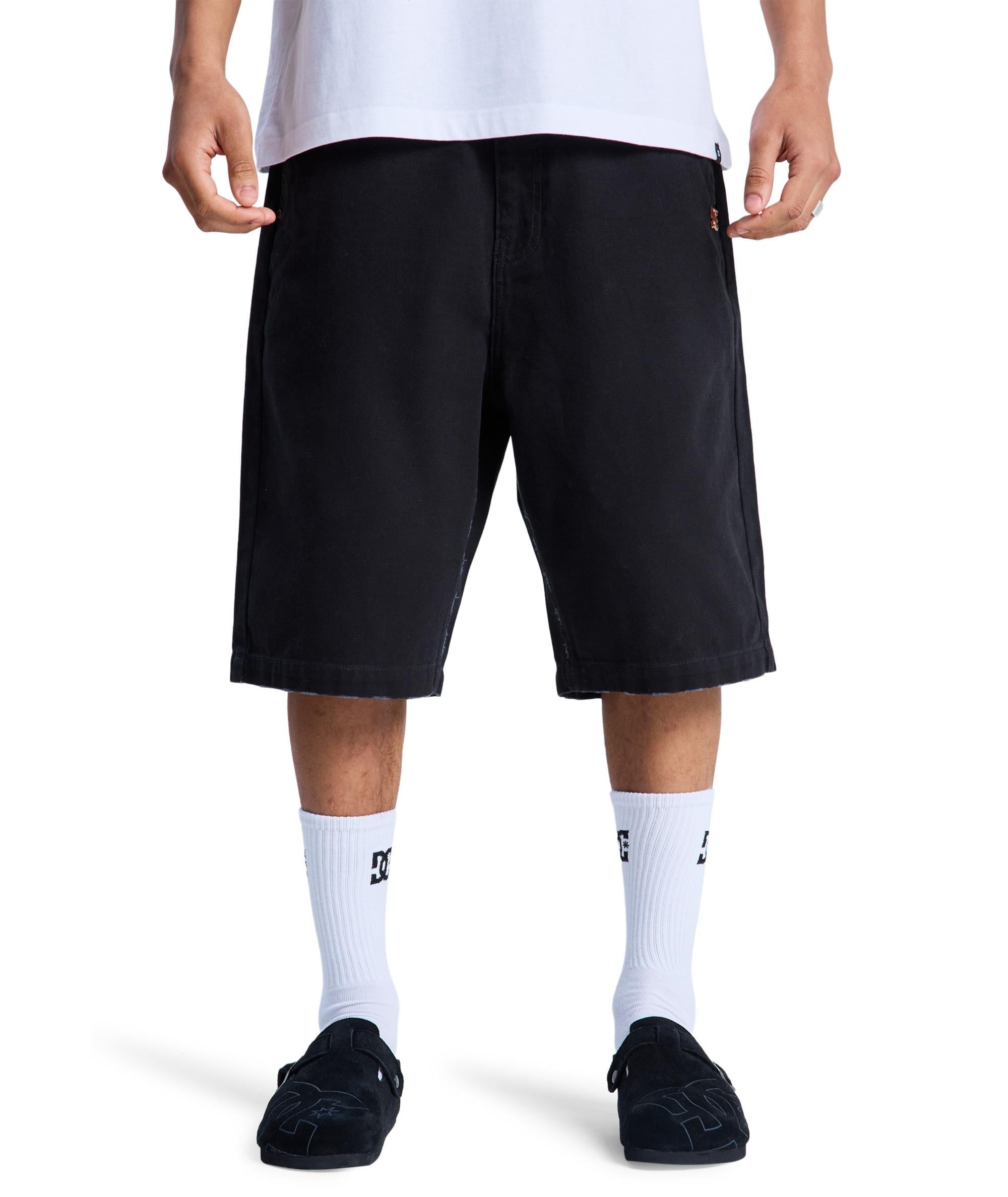 STRESSED 5 POCKET - SHORTS EDYWS03167 -KVJ0 DC 