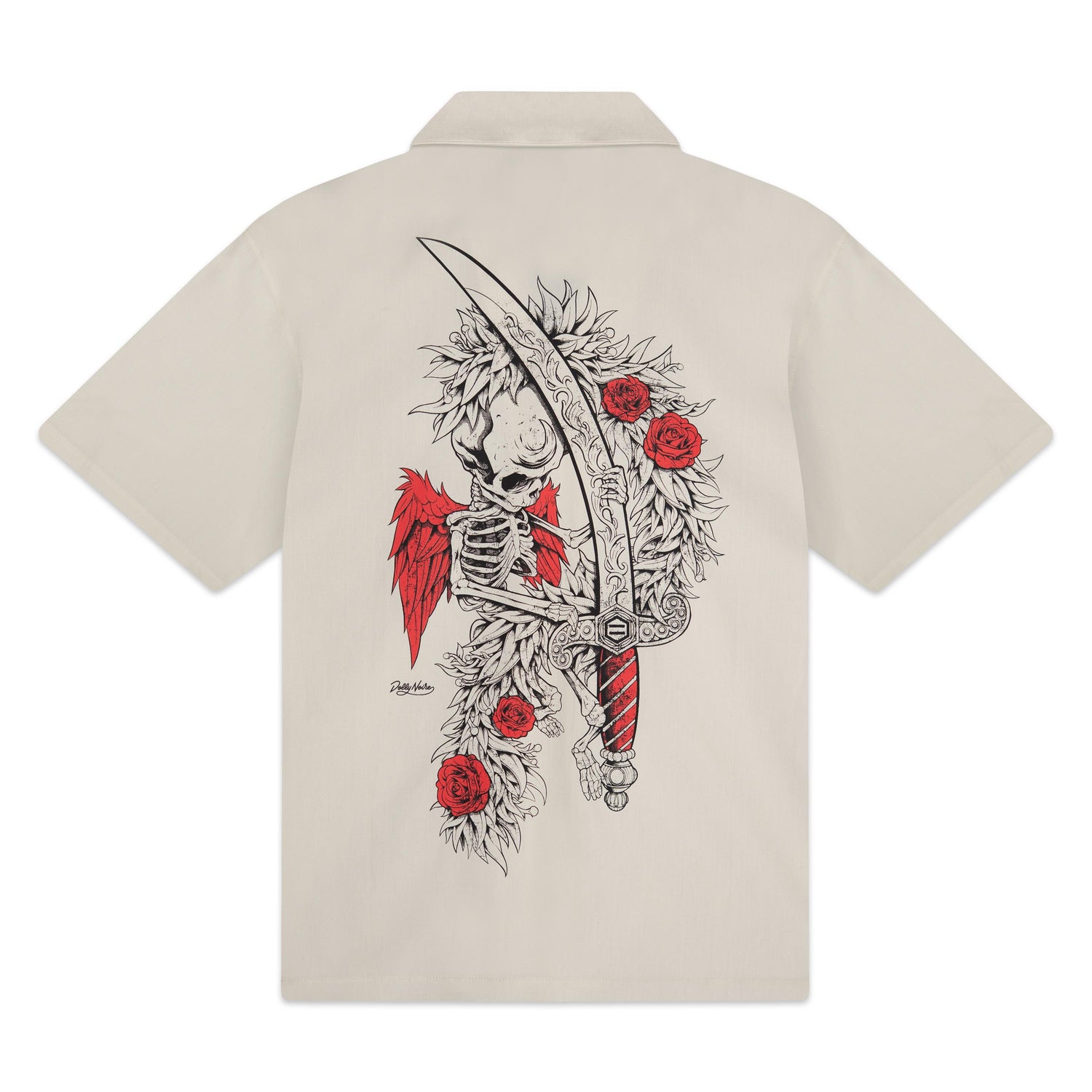 ASSO DI SPADE - OUTLINE SHIRT - T-SHIRT SH1132-CH -03 DOLLY NOIRE 