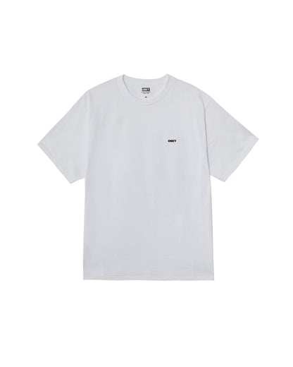 VISUAL STUDIOS - T-SHIRT 22MC0001477 -WHT OBEY 