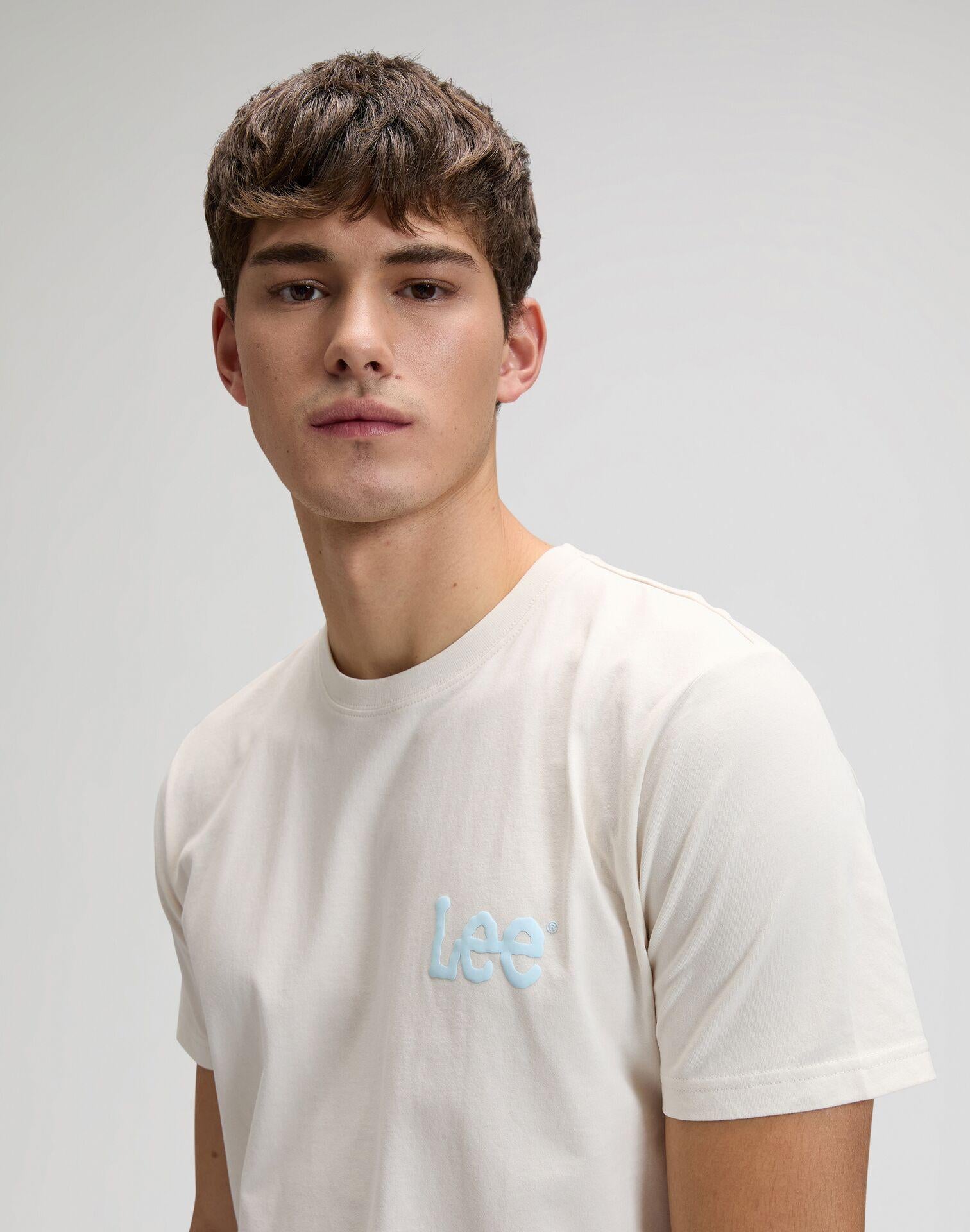 MEDIUM WOBBLY LEE NATURAL - T-SHIRT 112376489 . LEE 