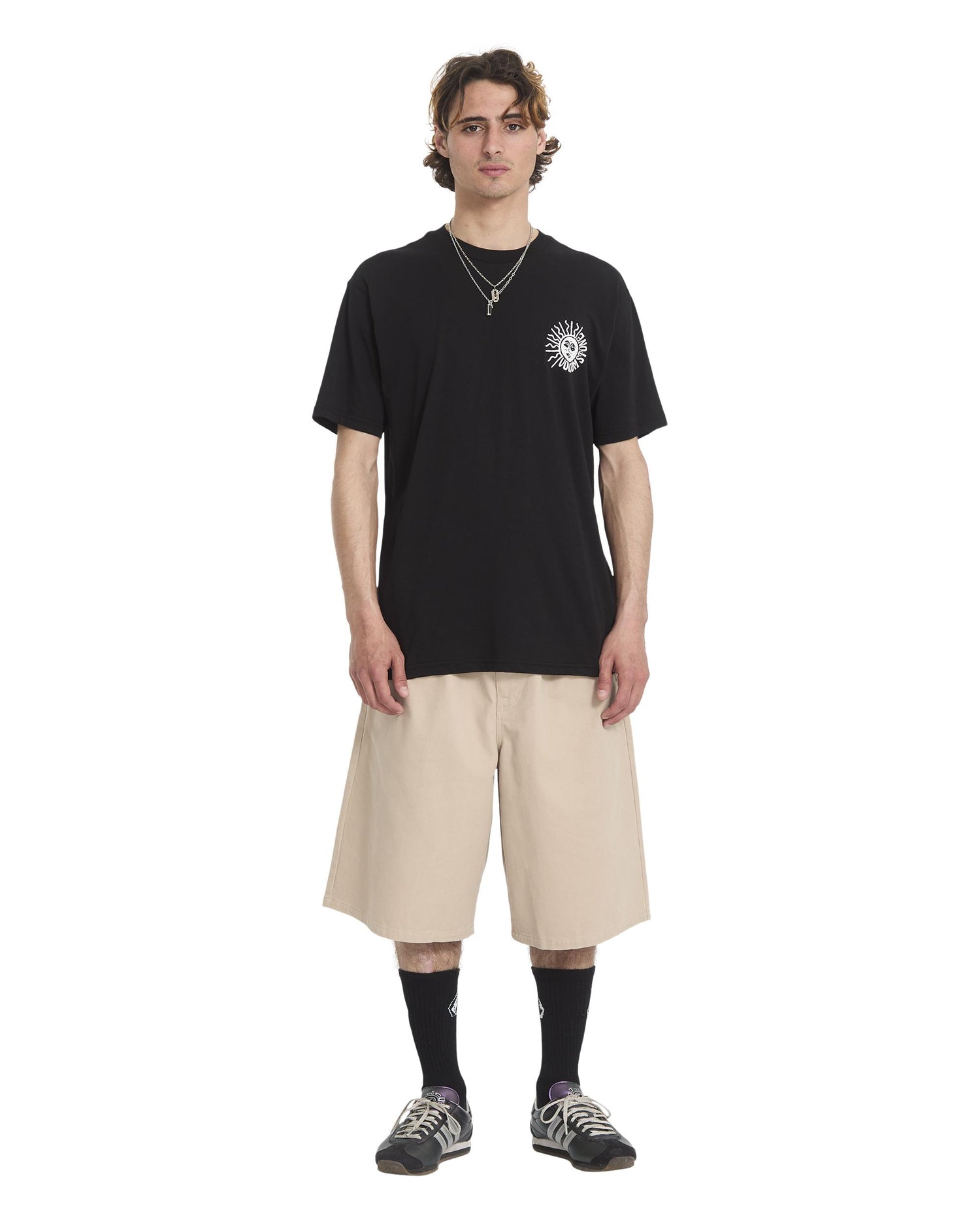 MAZATLAN - T-SHIRT A5012613 _BLK VOLCOM 