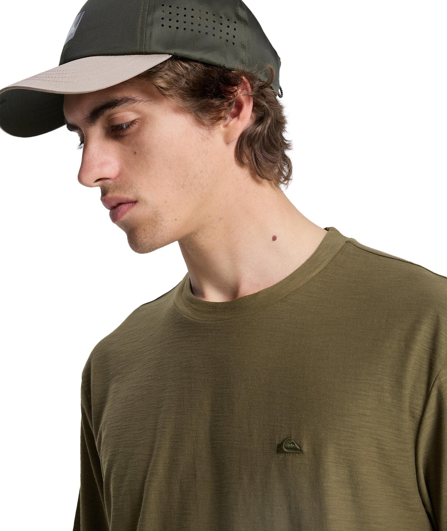 SLUB ROUNDNECK - T-SHIRT EQYKT04391 -CRE0 QUIKSILVER 