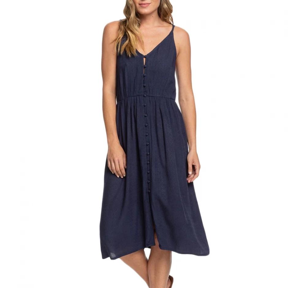 SUNSET BEAUTY SOLID - VESTITO ERJWD03441 -BSP0 ROXY 