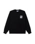 EYES ICON 2 CREW - FELPA 22UC0000155 -BLK OBEY 