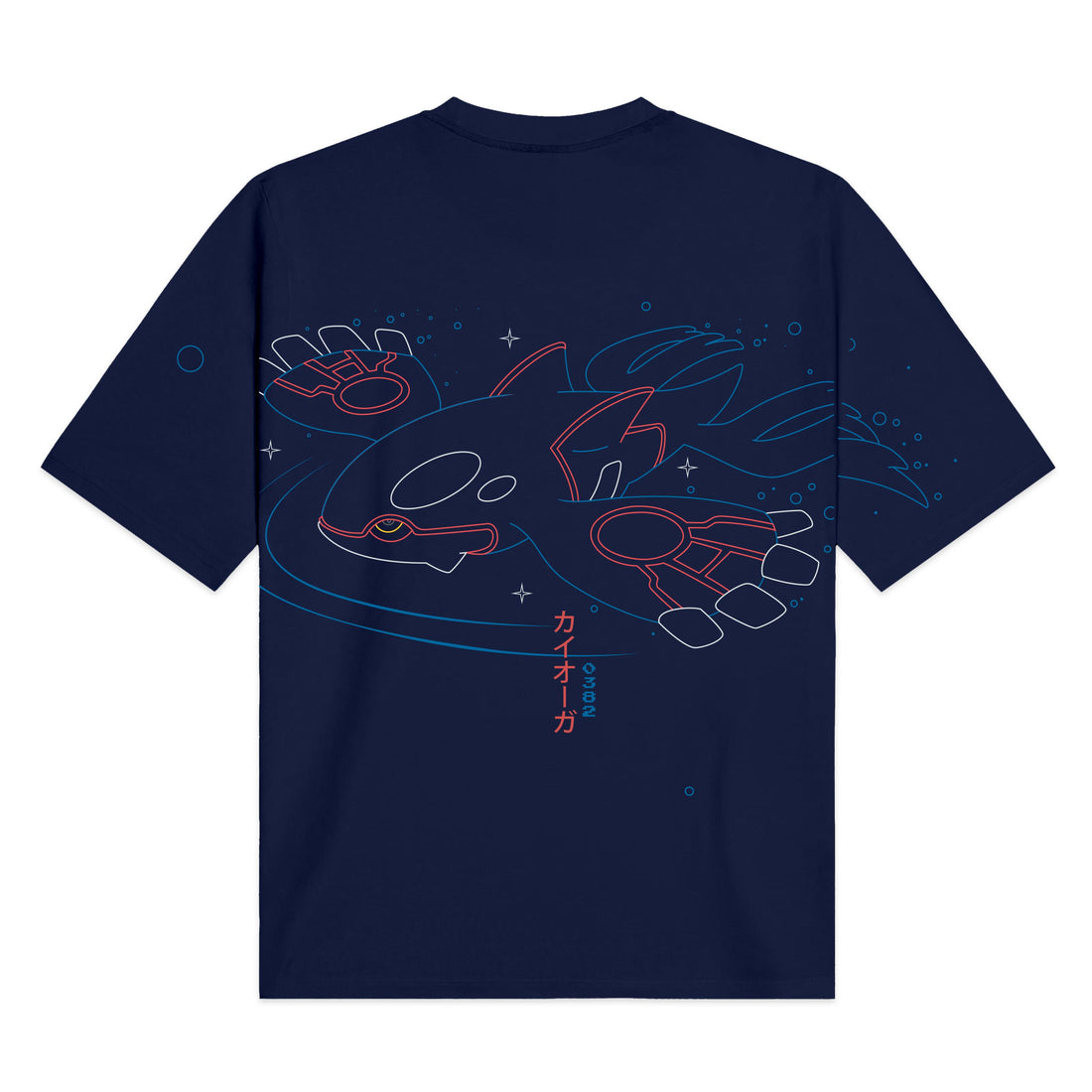 KYOGRE OVER KIMONO - T-SHIRT TS1033-TN -03 DOLLY NOIRE 
