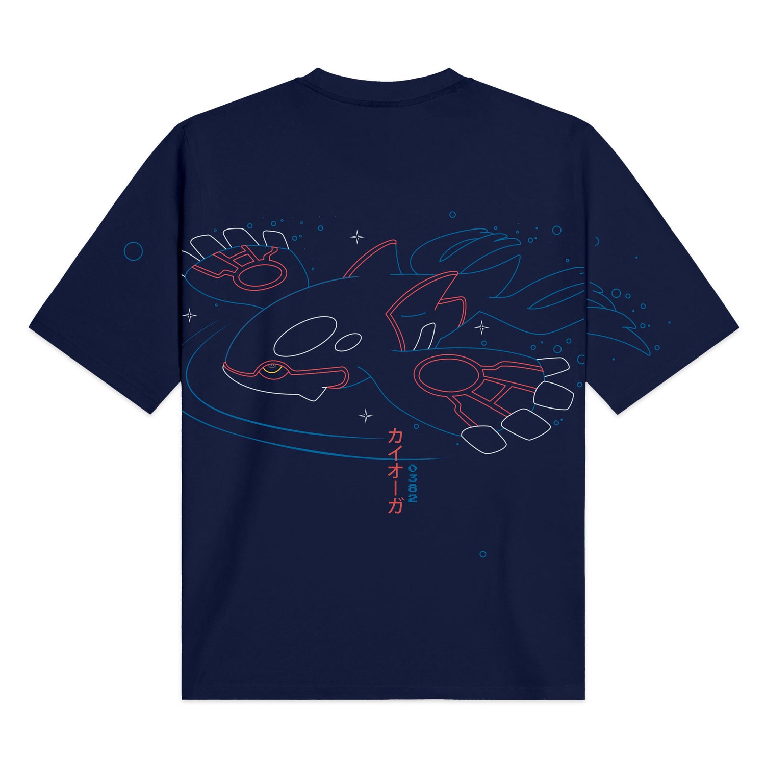 KYOGRE OVER KIMONO - T-SHIRT TS1033-TN -03 DOLLY NOIRE 