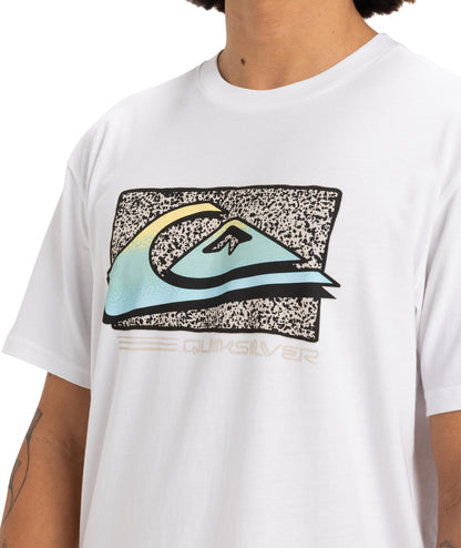 RETRO FADE - T-SHIRT EQYZT08058 -WBB0 QUIKSILVER 