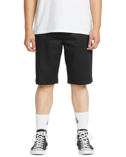 FRCKN MDN STRCH 21 - SHORTS A0912616 _BLK VOLCOM 